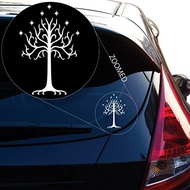 Tree of Gondor Decal Sticker From Lord of the Rings for Car Window, Laptop, Motorcycle, Walls, Mirror and More