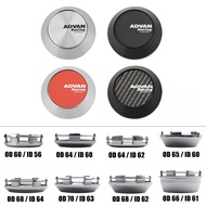 Japan Racing 60mm ADVAN Wheel Center Cap 64mm Sport Rim Cap 65mm Hub Cap 66mm Wheel Cover Cap 68mm W
