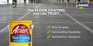 Davies Acreex Rubber Floor Coating 4Liters /  Gallon
