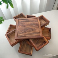 Organ Wen South American Luban Walnut Hand Walnut Jewelry Storage Rotating Wenwan Storage Box Tea Se