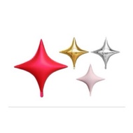 31" rectangular matte jumbo star balloon