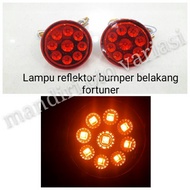 Fortuner rear bumper reflector lamp