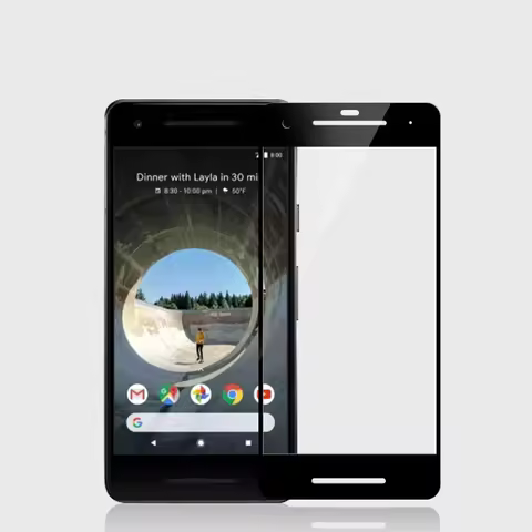 3D Full Glue Tempered Glass For Google Pixel 2 Protective Flim Screen Protectors For Google Pixel 2 