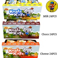 WIN WIN KOALA KIDS CREAM FILLED BISCUITS CHOCOLATE / MILK / CHEESE 24PCS X 16G