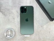 🌈新機拆封【獅子林3c】 iPhone 13 Pro Max 128G 綠色 台灣公司貨 🔋100%