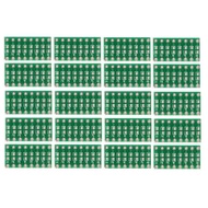 20PCS SMT to DIP conversion capacitor resistor LED SMT adapter board 0805 0603 0402