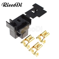 20Pcs/Lot 3 Pin/Way H4 Headlight Automotive Connector Plug Socket Housing With Pins For Audi VW DJD0