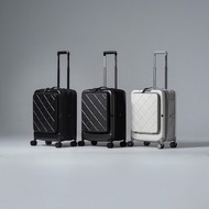 【BIGGER】20吋菱格紋前開摺疊箱 (共三色)