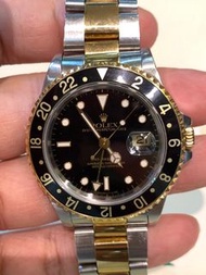 Rolex 16713  金鋼GMT Master ii