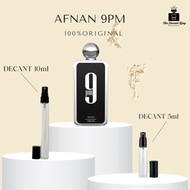[DECANT] Afnan 9pm Edp 5ml & 10ml Tester perfume
