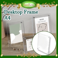 Acrylic Certificate Photo Frame/Certificate Camp Poster Display Holder/Award Display Frame