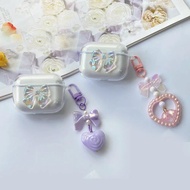 Cute Love Transparent Case for Beats Studio buds Earphone Silicon Flower for Beats solo Cover for Be