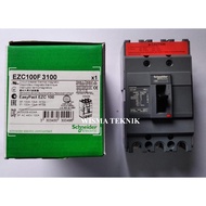 (READ DESCRIPTION) MCCB SCHNEIDER 3P 100 Amp EZC100F3100 ORIGINAL