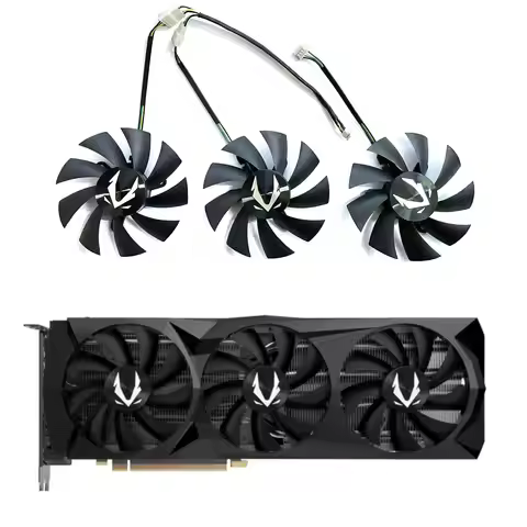 New 87MM 4PIN GA92S2U GPU Fan for ZOTAC GeForce RTX 2070 2080super 2080Ti AMP Edition Graphics Card 