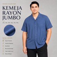 BIG Up Rayaon Shirt Jumbo Xxl Xxxl Shirt Men'sPOLOS 4xl 5xl 7xl 9xl