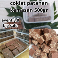 coklat silverqueen patahan berat 500gram cokelat silver queen kiloan isi kacang mede dan almond