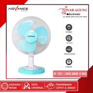 ADVANCE DF-1201 / DF1201 KIPAS ANGIN 12 INCH 2 1 IN 1 MEJA DINDING