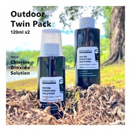 CDS TWIN PACK - CHLORINE DIOXIDE SOLUTION BY PROCUREX!