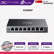 TP-Link ES208GP Omada 8-Port Gigabit Easy Managed Switch with 8-Port PoE+