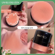 Maffick Blush Powder Matte Fine Powder Blush Uniform Skin Color Soft Color Cushion Blush Contouring 
