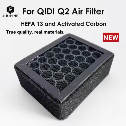 For QIDI Q2 Air Filter H13 True Hepa Filter Upgrade HEPA 13& Activated Carbon Q2 Combo Accessories H