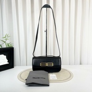 cq smb  （C）Balenciaga巴黎世家  黑金法棍包 Gossip單肩腋下包 內裡整潔 時尚百搭