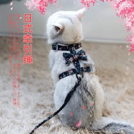 Cat traction rope cat strap chain rope to prevent break free of special chain cat rope vest-style ou