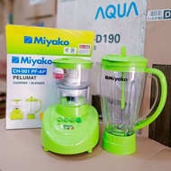 MIYAKO BLENDER CH501PF-HP COPER PLASTIC GLASS 2IN1 MEAT GRINDER SMOOTHING