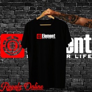 Element Skateboards Skate For Life Skater Shirt Front Print (Unisex For Men And Women)