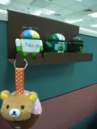 辦公室隔板置物架　金屬質感　辦公室隔間置物架　夾板置物架