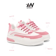 Sepatu Cewe Korean Sneakers Wanita Fashion Terbaru