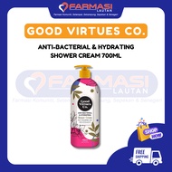 GOOD VIRTUES CO. (GVC) ANTI-BACTERIAL & HYDRATING SHOWER CREAM 700ML