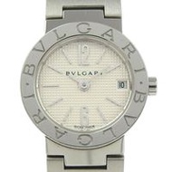 二手 Bvlgari BVLGARI Bvlgari 手錶 BB23SS，不銹鋼，瑞士製造石英機芯，模擬顯示，白色錶盤，Bvlgari，女士。
