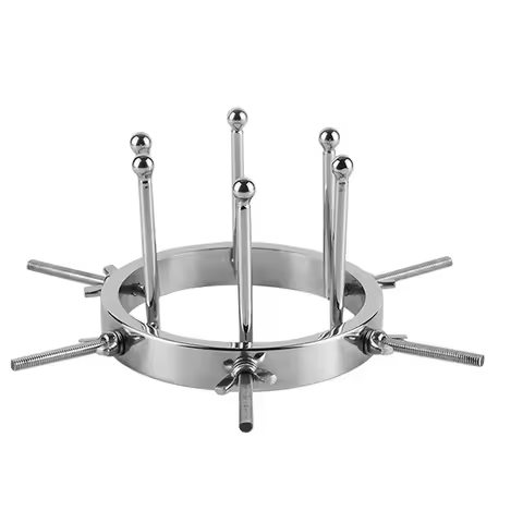 Adjustable Metal Anal Dilator Plug Set Expandable Butt Plug Gradual Stretching Training Tool For Wom
