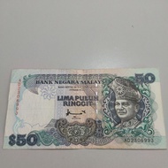 7th series Malaysia 50 Ringgit condition EF: Extremely Fine