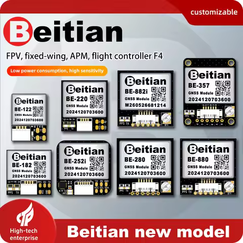 Beitian GNSS Module Ublox M10 TTL Built-in IST8310 Compass BDS GPS GALILEO FPV UAV Flight Control BE