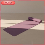 [pugwsl] Non-Slip TPE Fitness Mat Mat Textured Fitness Mat Mat Rollable Thick for Yogis, Fitness Ent