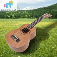 21 Inch Ukulele Educational Wood Ukulele Classical Ukulele Guitar for Beginners [Redkeev.sg]