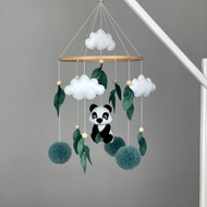 嬰兒移動熊貓中性嬰兒床移動育兒衣架移動懷孕禮物