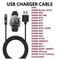 [Penang Ship] Fast Charge USB Charger Cable for Smart Watch SKMEI B53S B58 BZ-X8S B77 B76 B73 B70P B