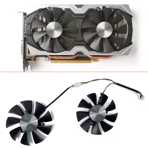 85MM 4PIN GA91S2H GFY09010E12SPA GTX1060 GPU Fan for Zotac GTX1060 6GB GTX 1070 Mini GPU Graphics Ca