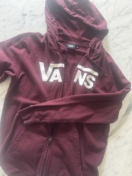 Vans Maroon Zip-up Jacket