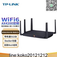TP-LINK TL-XDR4288易展Turbo版 AX4200雙頻Wi-Fi6無線路由器IPTV