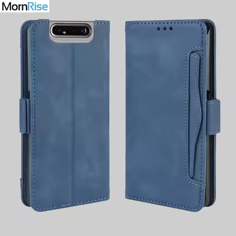 Wallet Cases For Samsung Galaxy A90 5G / A90 4G / A80 Case Magnetic Closure Book Flip Cover Leather 