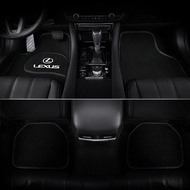 4Pcs/Set High-end Car Floor Mats for Lexus IS250 IS200 CT200h GS300 GS RX450 LC