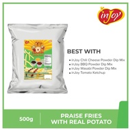 inJoy Praise Fries French Fries with Real Potato | Long Fries / French Fries Mix 500g