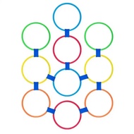 KBR Hopscotch Hoop Toy Educational Toys for Children Indoor Outdoor Jumping Toys Sand Sack T054