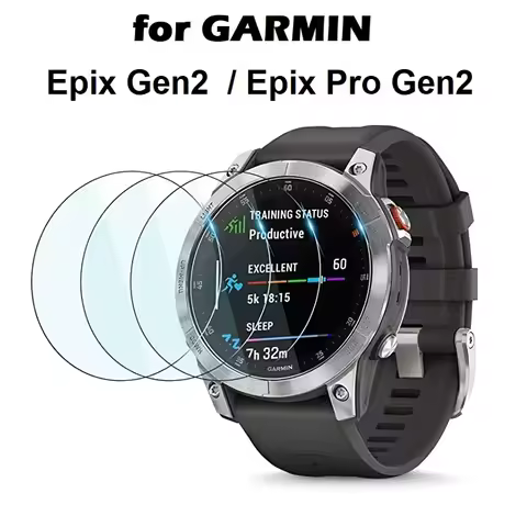 5PCS Smart Watch Screen Protector for Garmin Epix Pro Gen2 51mm 47mm Tempered Glass Anti Scratch Pro