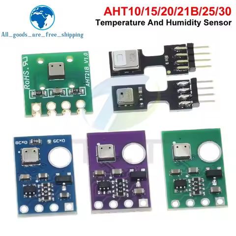 AHT10 AHT15 AHT20 AHT21B AHT25 AHT30 High Precision Digital Temperature and Humidity Sensor Measurem