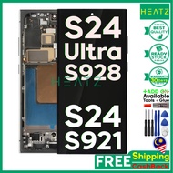 AMOLED W/F LCD Display For Samsung S24 Ultra 5G S928 / S24 5G S921 / S928B S928U S921B S921U Touch S